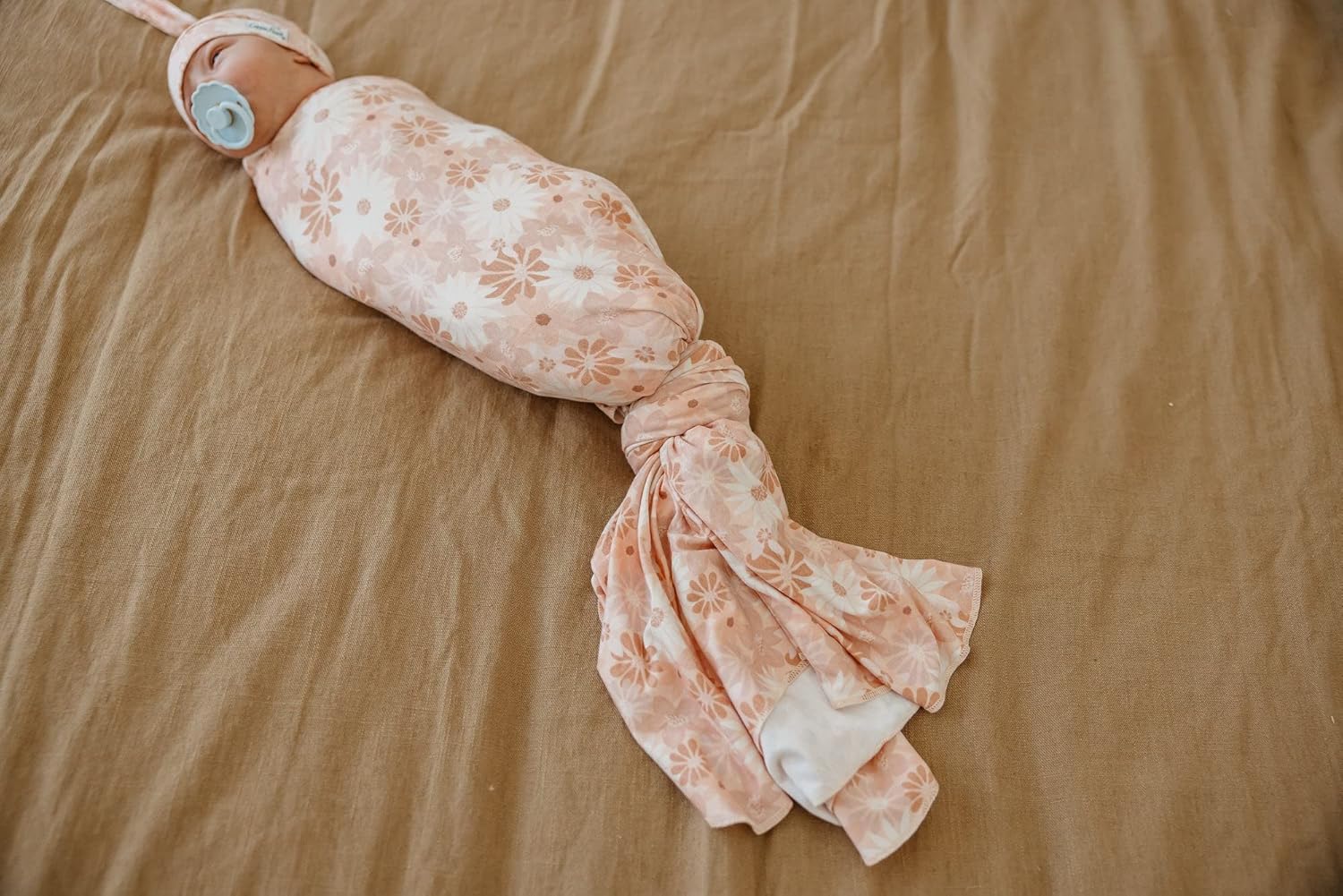 Copper Pearl Baby Swaddle Blanket - Premium Knit Baby Blanket, Large Soft Stretchy Receiving