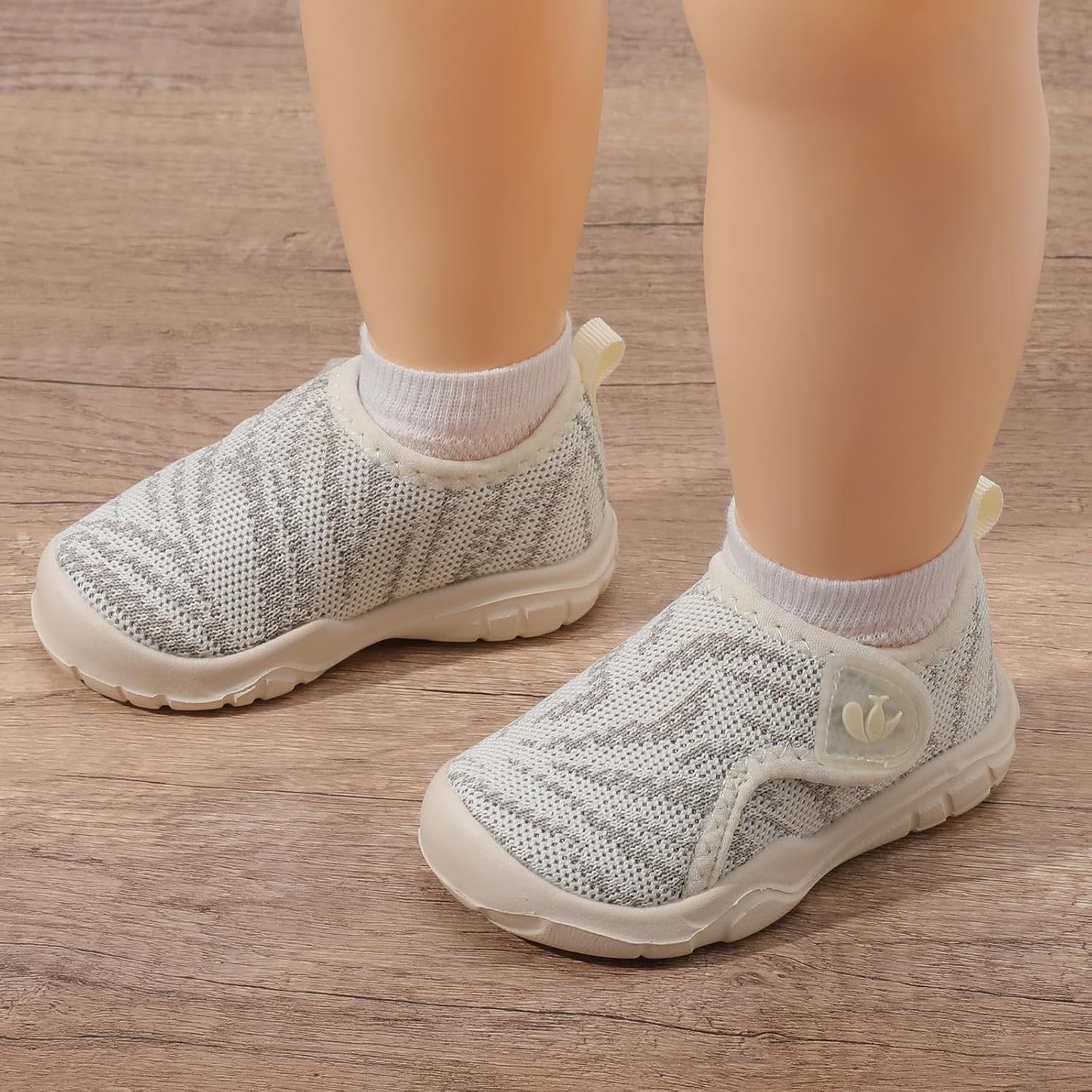 FEETCITY Baby Shoes Boys Girls First Walking Shoes Infant Sneakers Lightweight Slip On Shoe