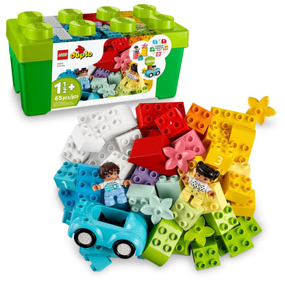 LEGO DUPLO Classic Brick Box Building Blocks - Learning & Educational Toys for Toddlers, Preschool