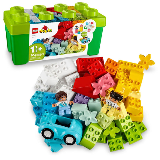 LEGO DUPLO Classic Brick Box Building Blocks - Learning & Educational Toys for Toddlers, Preschool