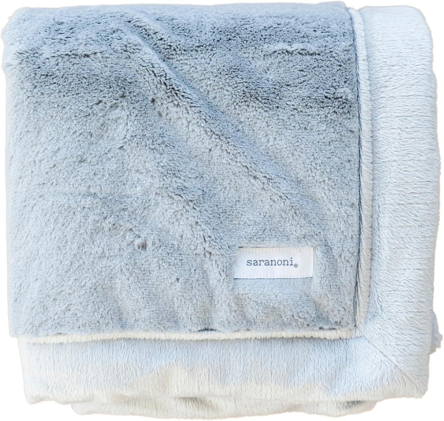 SARANONI Receiving Blankets for Babies Super Soft Boutique Quality Lush Luxury (Gray, Receiving 40"