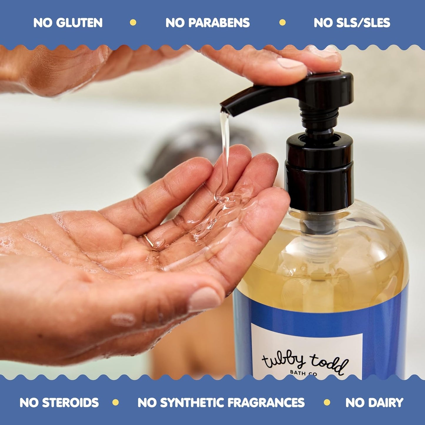 TUBBY TODD's Baby Body Wash & All Over Ointment Eczema Set - Gentle, Hypoallergenic Skincare for