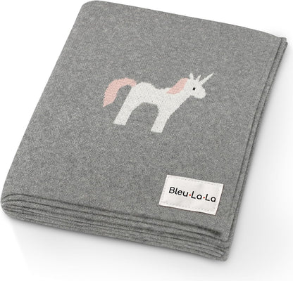 Cotton Baby Swaddle Blanket for Girls and Boys - Buttery Soft Cozy Receiving Swaddle Crib Stroller