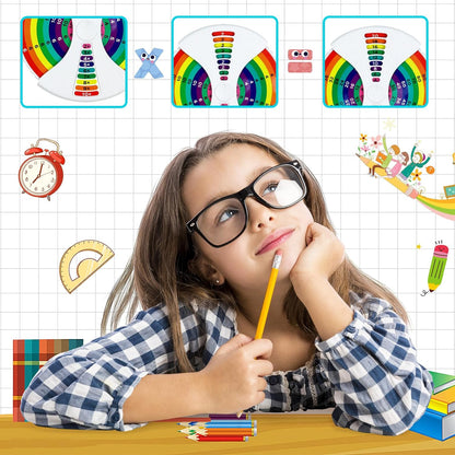 Math Fidget Spinners,Suitable People Learning Addition,Subtraction,Multiplication & Division Methods, Birthday Arithmetic Fidget Spinners Math Games for Kids 4 5 6 7 8-12