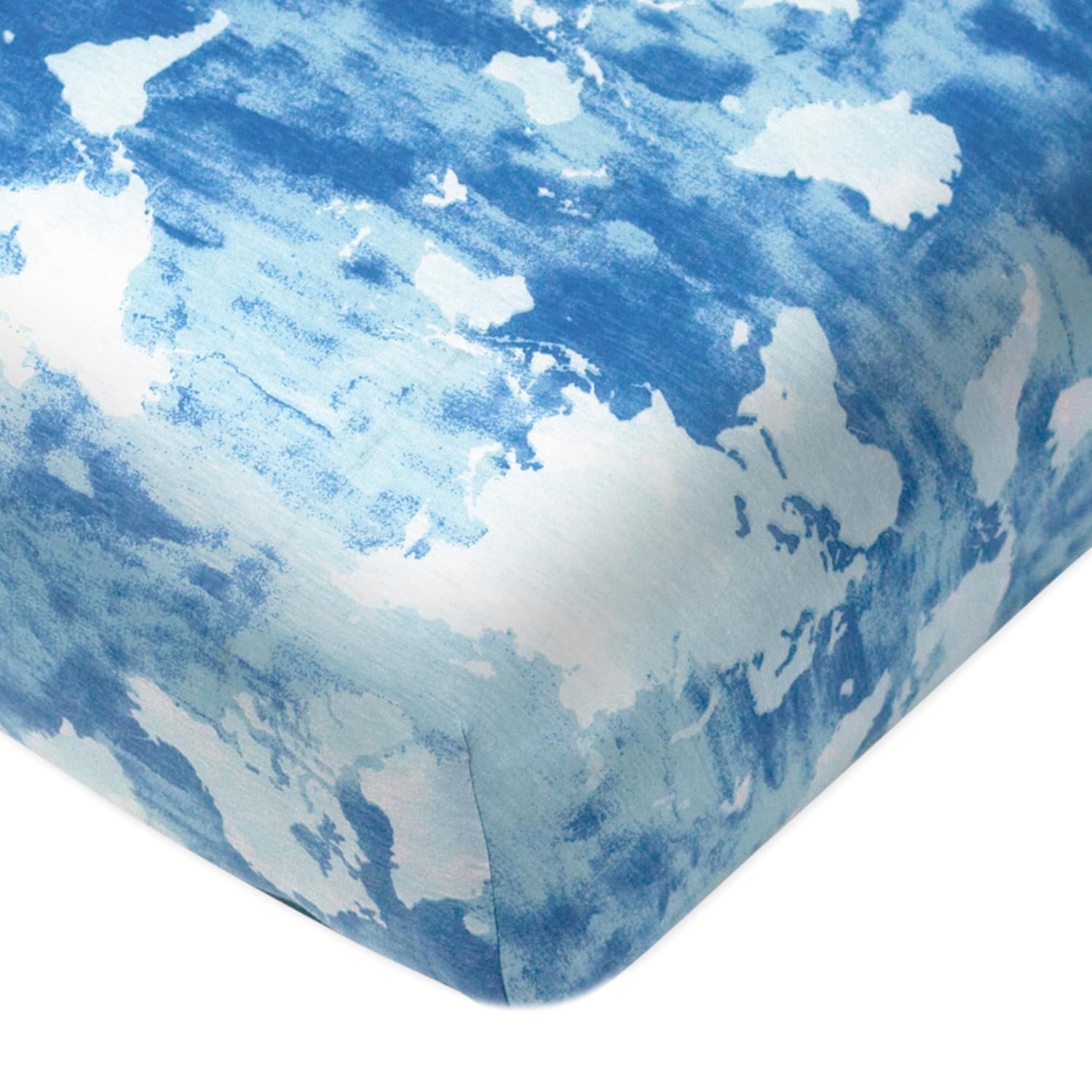 HonestBaby unisex-baby Fitted Crib Sheets Set Standard Mattress, 100% Organic Cotton Baby Boys