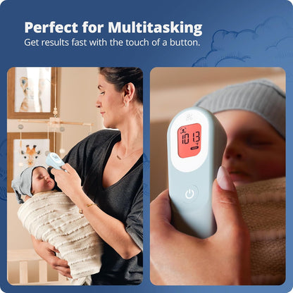 Greater Goods No-Touch Infrared Digital Thermometer for Adults, Kids, and Babies, Forehead