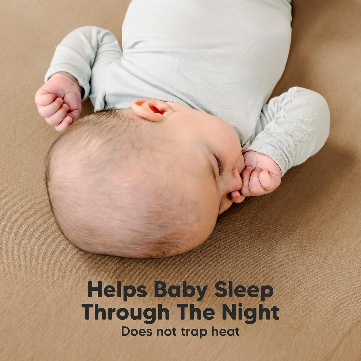 KeaBabies 2-Pack Organic Crib Sheets for Boys, Girls - 52x28 Fitted Crib Mattress Sheet Neutral
