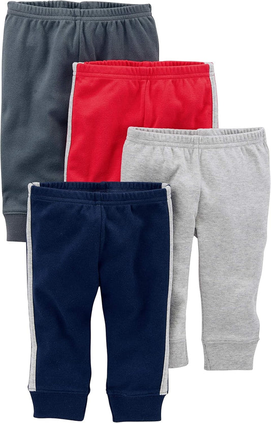 Simple Joys by Carter's Unisex Babies' Pant, Pack of 4