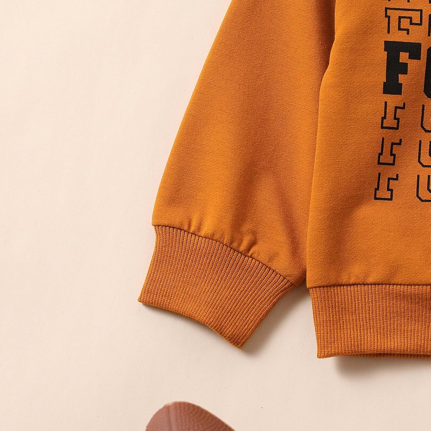 Baby Boy Clothes Fall 6 12 18 24 Months Football Long Sleeve Pullover Tops & Pant Sets Toddler Winter Outfits