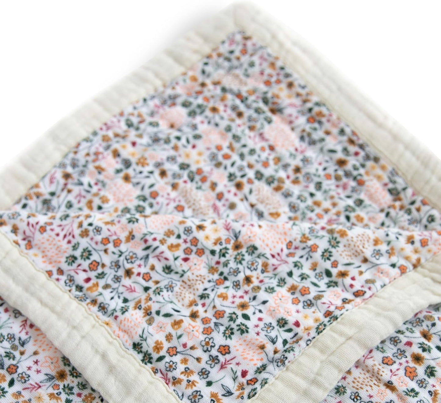 Little Unicorn Premium Quilted Throw | Super Soft, Multi-Layered Muslin XL Blanket| Great for Kids