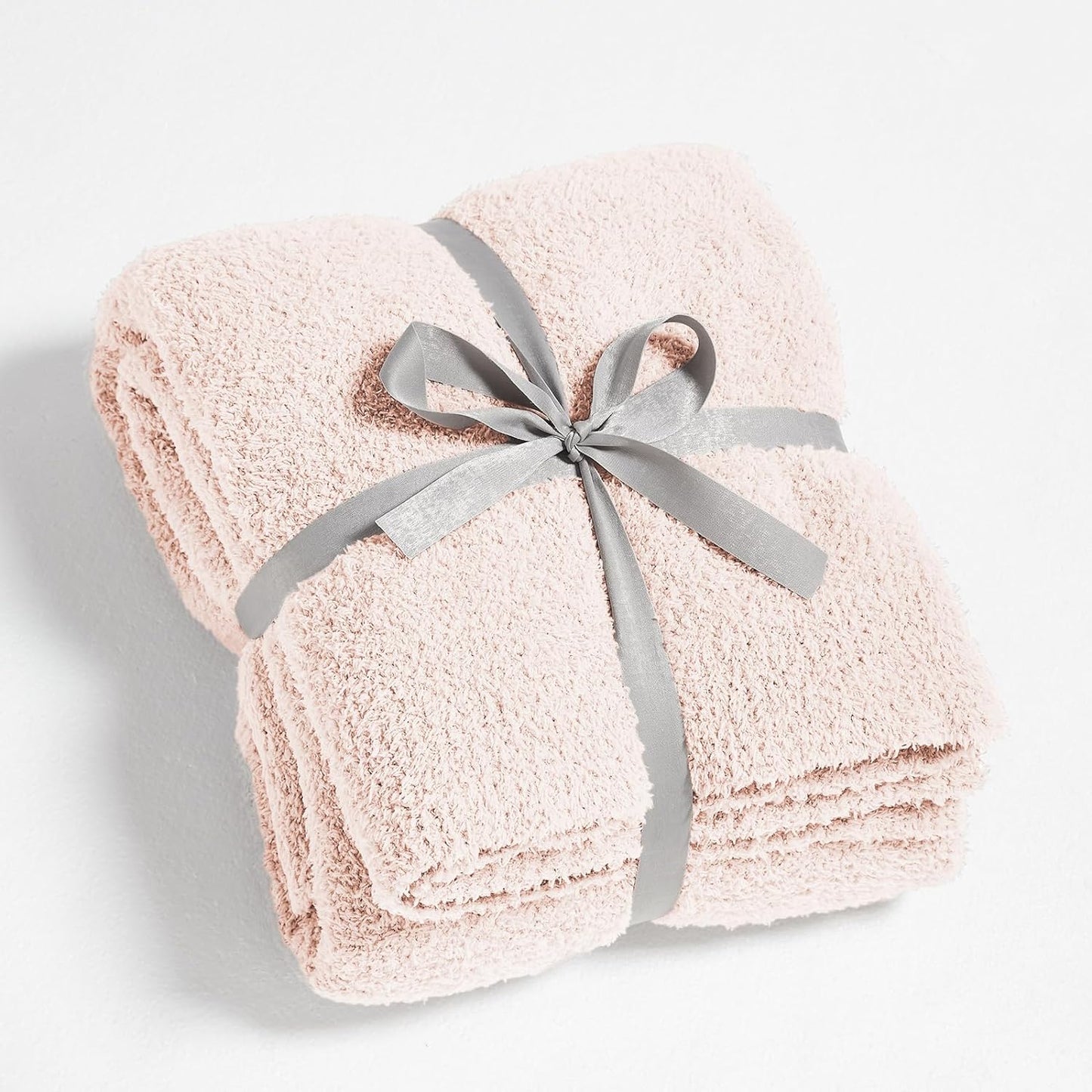 CYMULA Super Soft Pink Throw Blanket 50x60 inches- Lightweight Plush Fuzzy Fluffy Warm Cozy