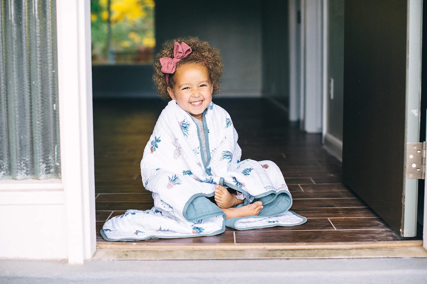 Little Unicorn Original Premium Cotton Quilt | Multi-Layered & Extra-Soft Muslin Fabric |for Babies