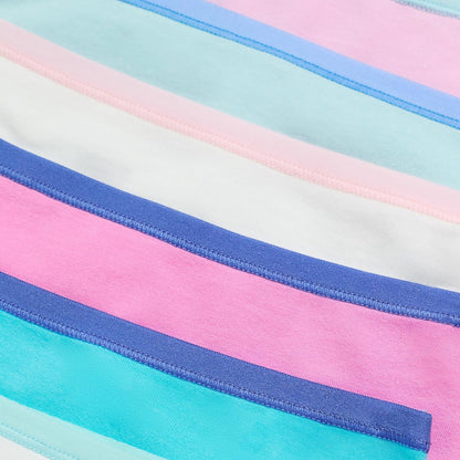 Saint Eve Kids Little Girls Cotton Underwear, Soft Breathable Multi Pack Brief Panties