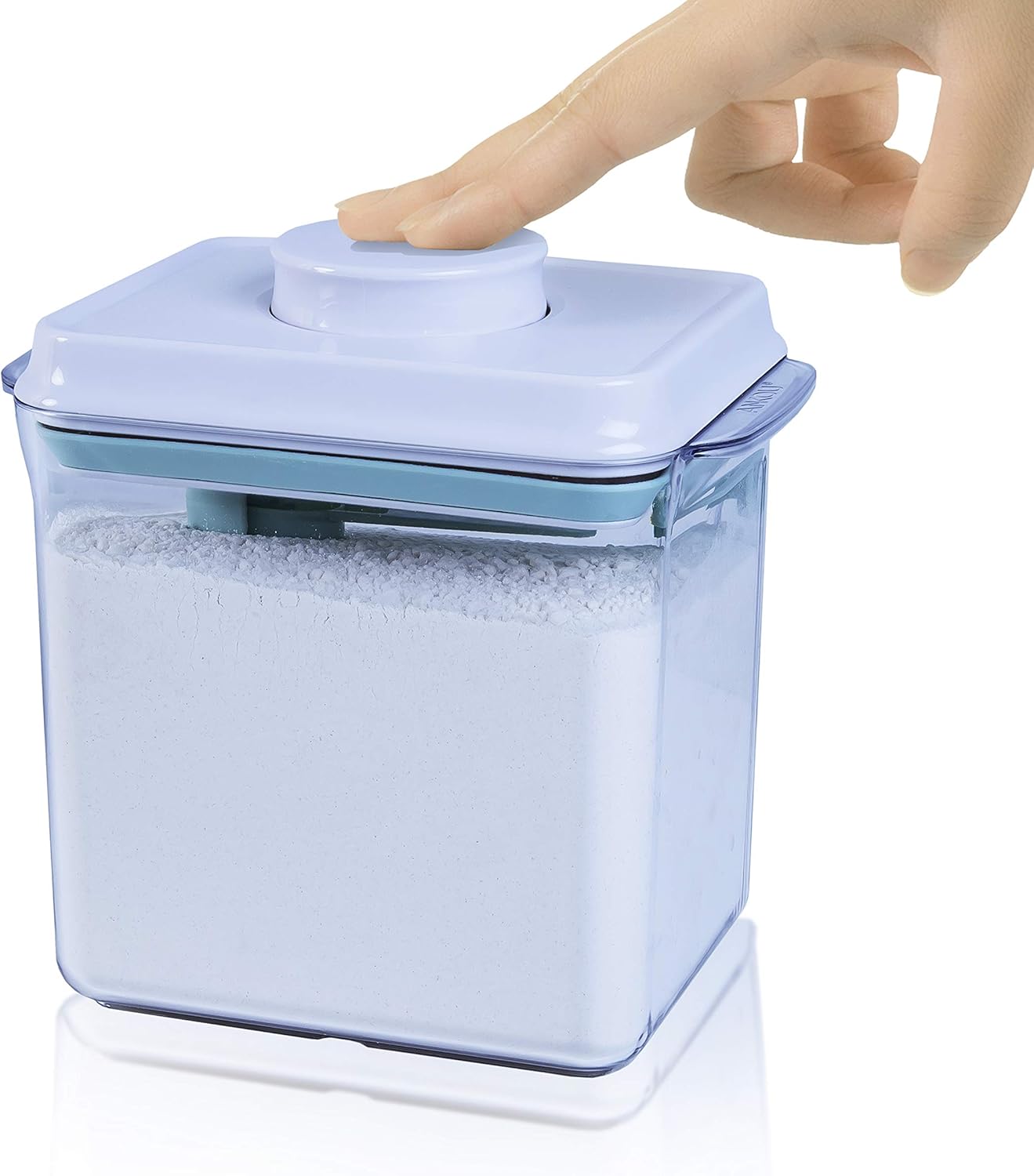 BopTop (1pc - 1700ml) Airtight Food Storage Container – Mechanical Silicone Seal Canister