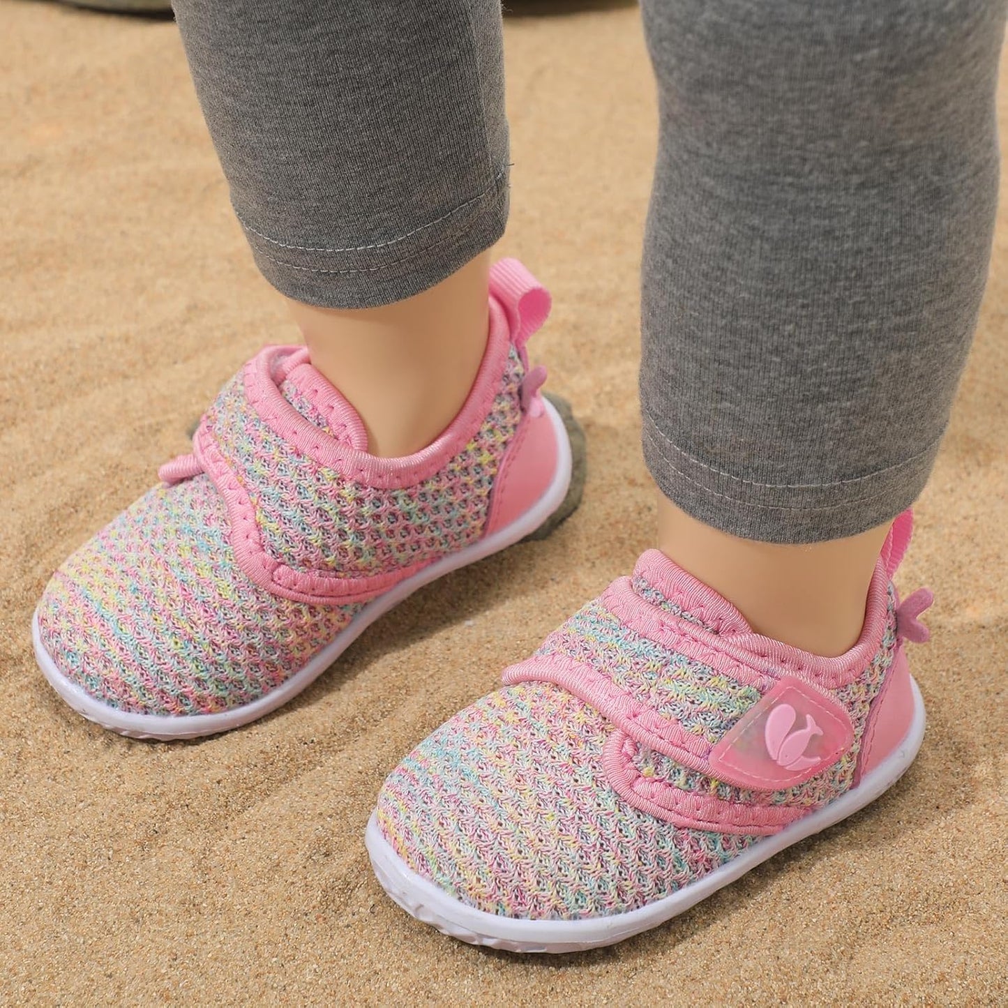 FEETCITY Baby Walking Shoes Barefoot Baby Shoes Infant Sneakers Newborn Crib Shoe Lightweight Flexible Slip On Shoe