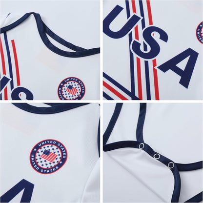 Soccer Baby Bodysuit 6-18 Months Infants Onesie Funny Sports One-Piece Romper