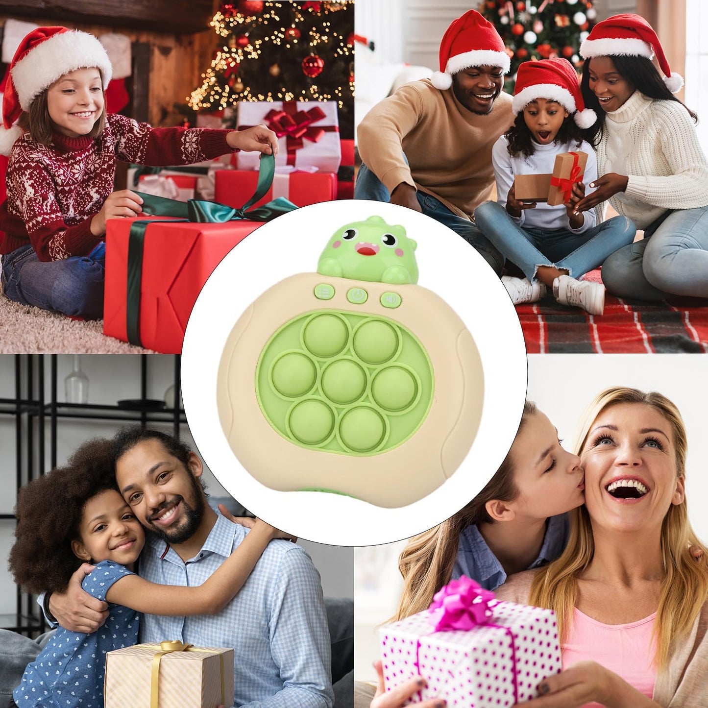 Quick Push Console with Instant Sound Feedback | Handheld Fast Speed Pushing Game | Pop The Target Interactive Educational Sensory Fidget Toy for Kids Adults | Fun Toy for Children 3-12