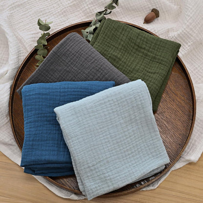 Muslin Receiving Blankets, Neutral Blanket Swaddling for Newborn Boys and Girls, 5 Pack Breathable