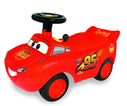 Kiddieland Lightning McQueen Ride-On Car, Foot-to-Floor Racer for Toddlers