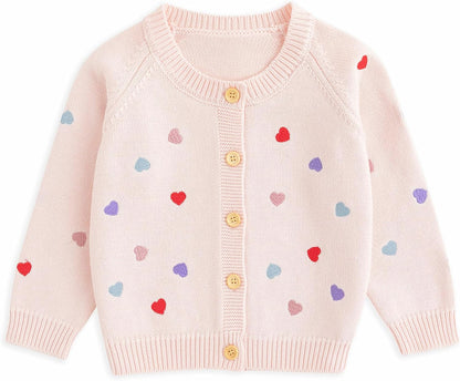 Simplee kids Baby Sweater Animal Leopard Printed Baby Cardigan for Autumn Fall…