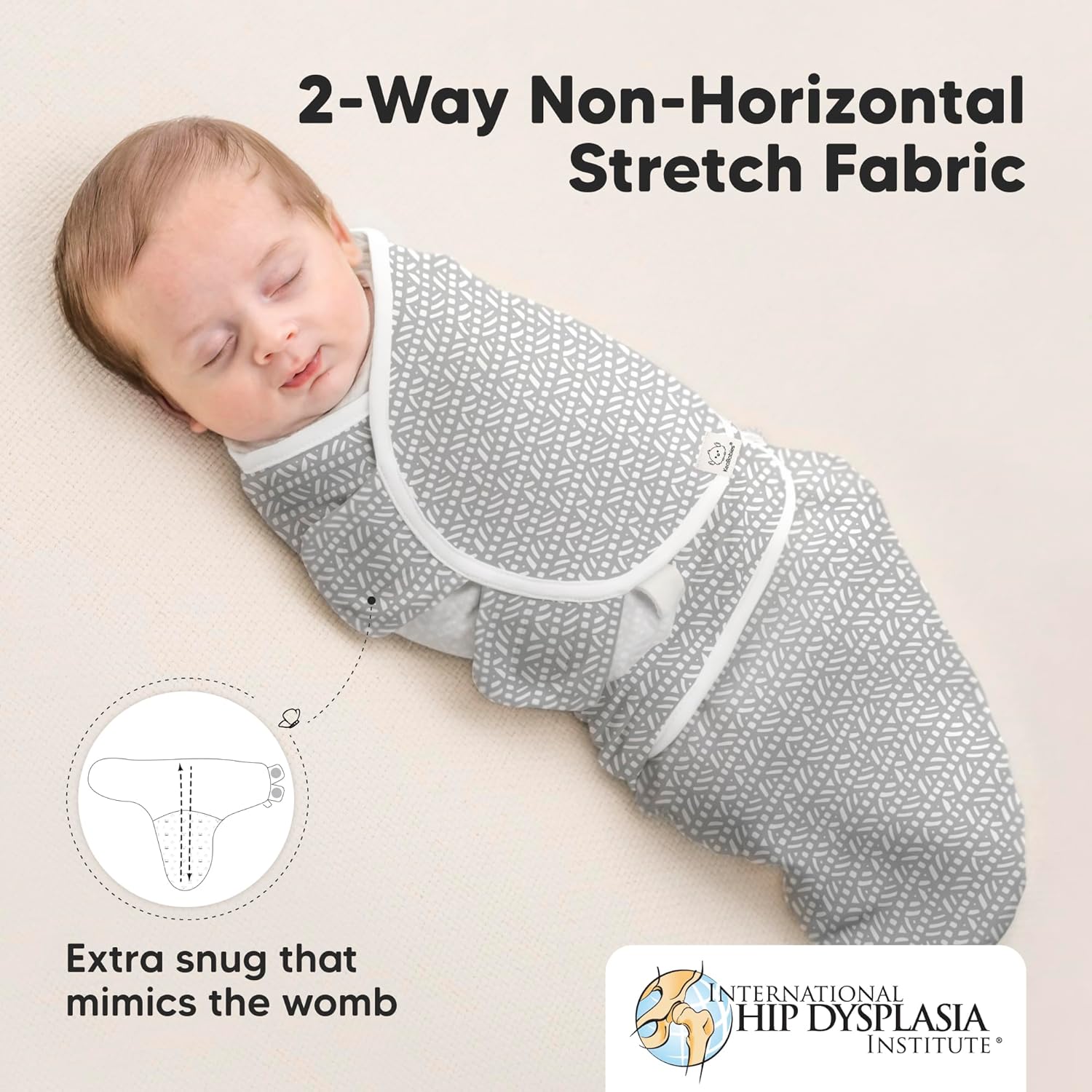 3-Pack Organic Baby Swaddle Sleep Sacks - Swaddles for Newborns, Infant 3-6 Months, Baby Girls