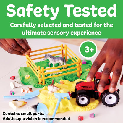 Creativity for Kids Sensory Pack: Farm, Sensory Toys for Toddlers 3-4+, Pretend Play Farm Animals Toys for Kids, Toddler Travel Toys and Activities