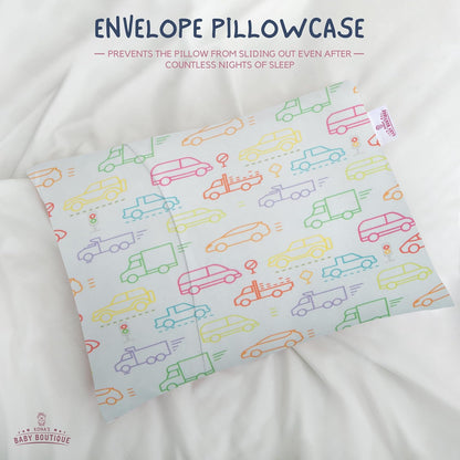 Kona's Perfect Toddler Pillow - Softest Pillowcase, 13 x 18 inch, Ages 2-3