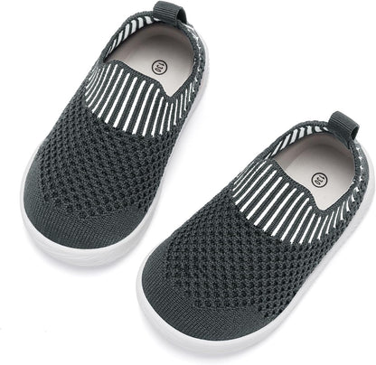 MORENDL Baby Toddler Walking Socks Non-Slip Breathable Unisex Casual Sneakers