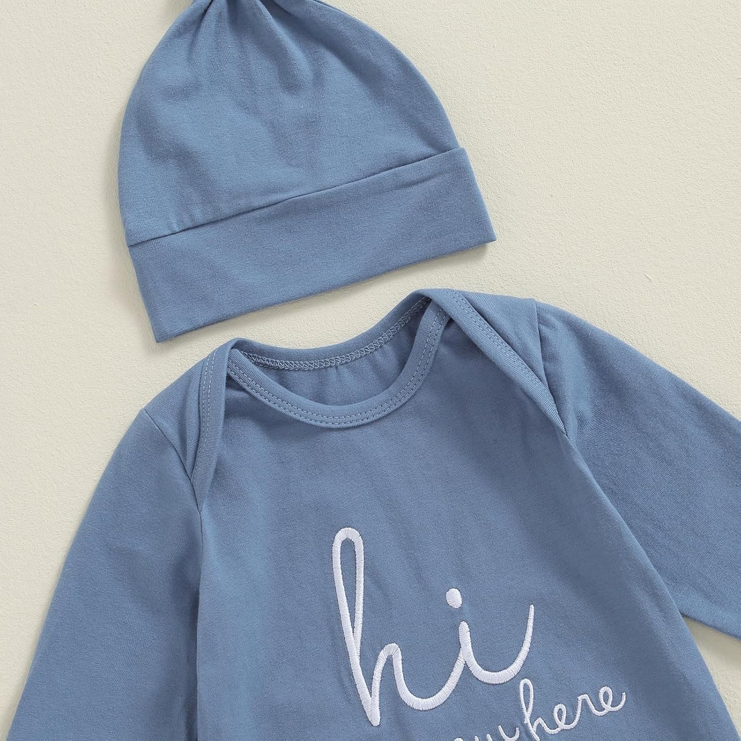 Newborn Boy Girl Coming Home Outfit Baby Infant Sleeper Gown Nightgown Outfits Cute Fall Winter