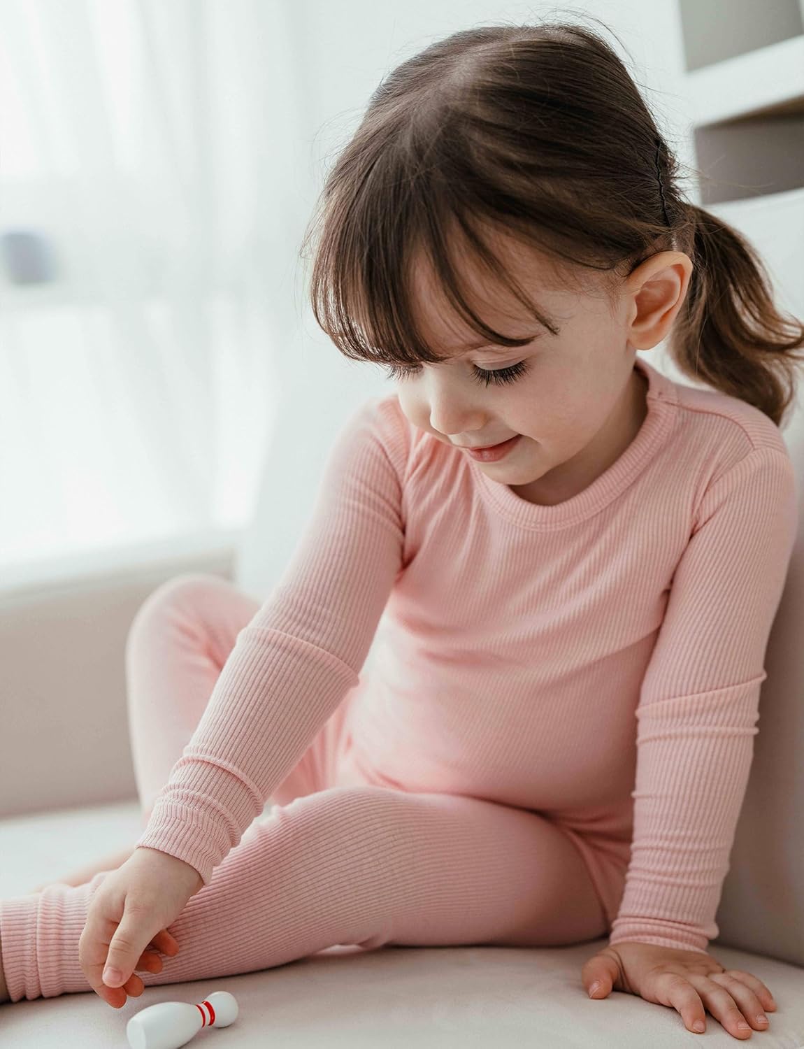 AVAUMA Baby Boys Girls Pajama Set Kids Toddler Snug fit Ribbed Sleepwear pjs for Daily Life Style