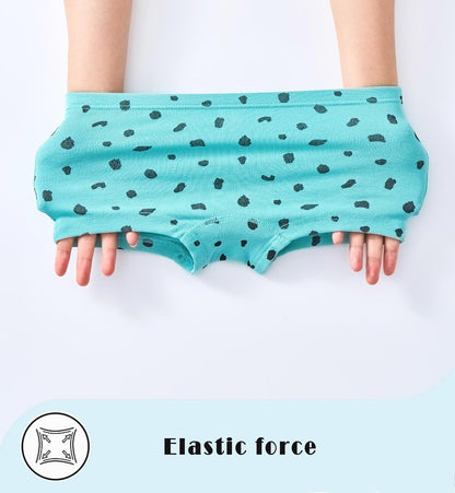 Sladatona Soft Girls Boyshort Panties Cotton Briefs Kids Underwear