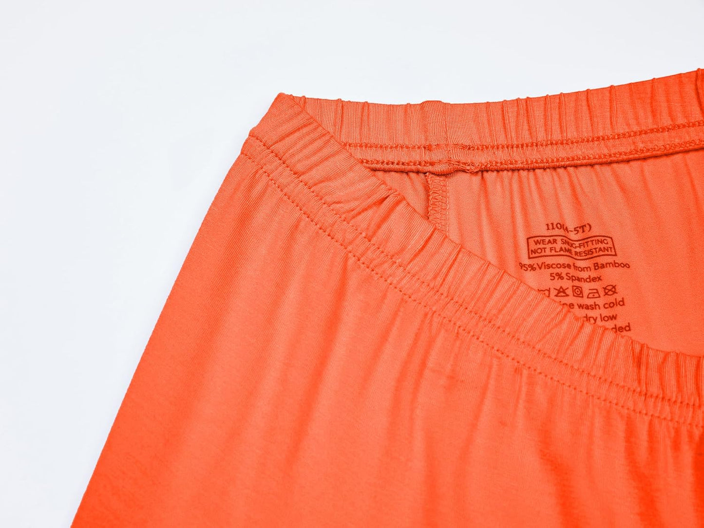 BABY 2T-10Y Toddler Kids Girls Boys Soft Comfy Viscose 2pcs Set Long Sleeve Plain Shirts and Pants Sets