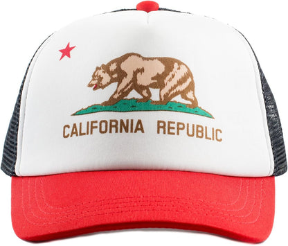 Baby Hats - Baseball Hat, Newborn Youth Flat Brim Mesh Trucker Surf Skate Bubba Bro Fitted Beach Cap Gorros para Bebes