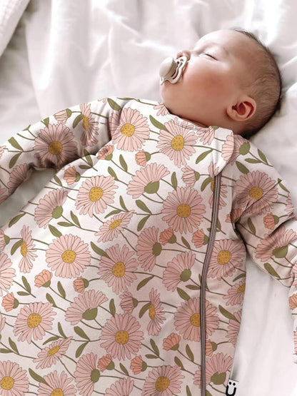 GUNAMUNA Unisex Long-Sleeve Sleep Sack, Wearable Sleep Bag for Babies and Toddlers, Soft Rayon, 1.0 TOG, 3 to 36 Months