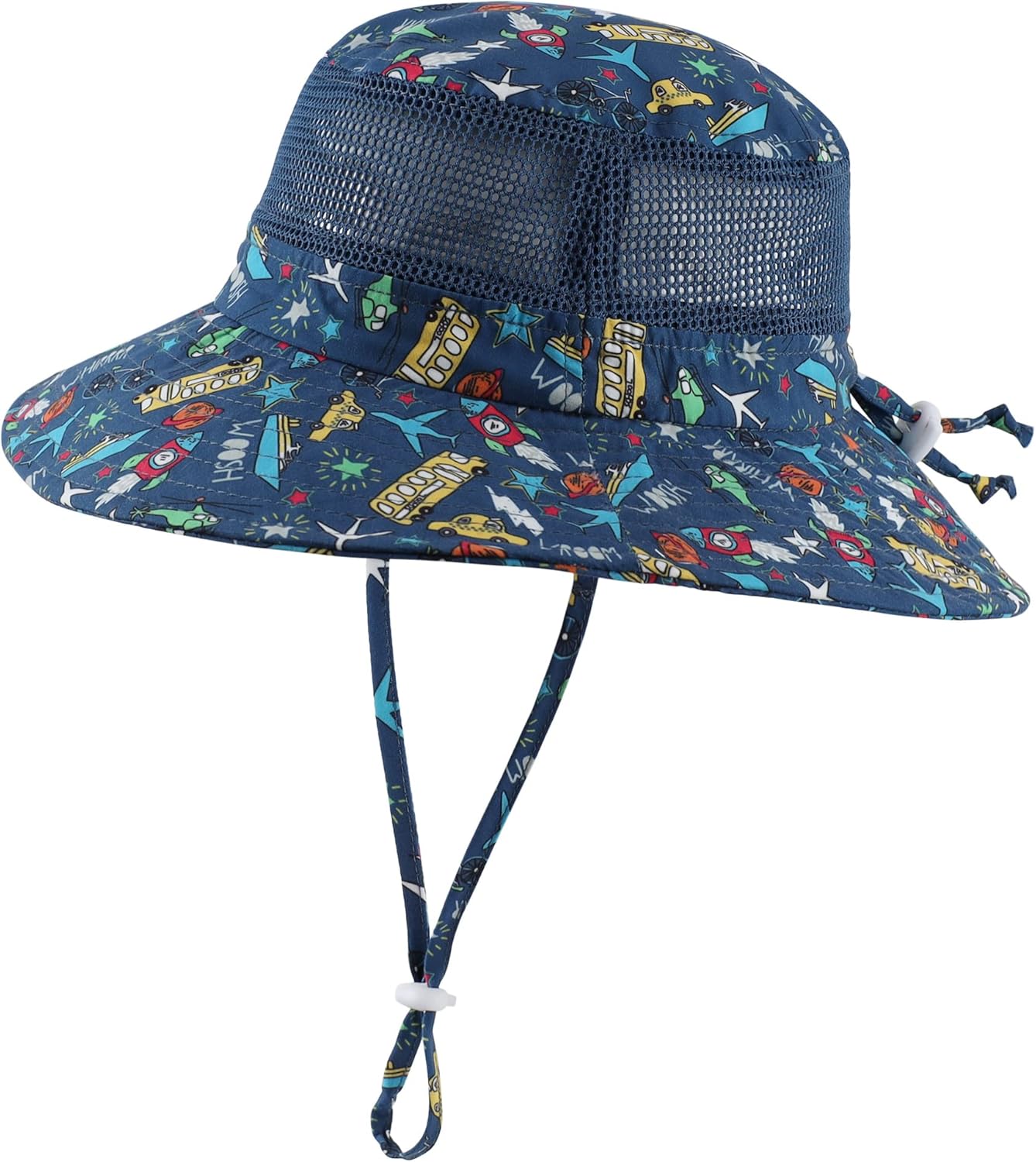 Home Prefer UPF50+ Wide Brim Sun Hat Boys Girls Sun Protection Hat Zoo Beach Swim Safari Bucket Hat for Baby Toddler Kid
