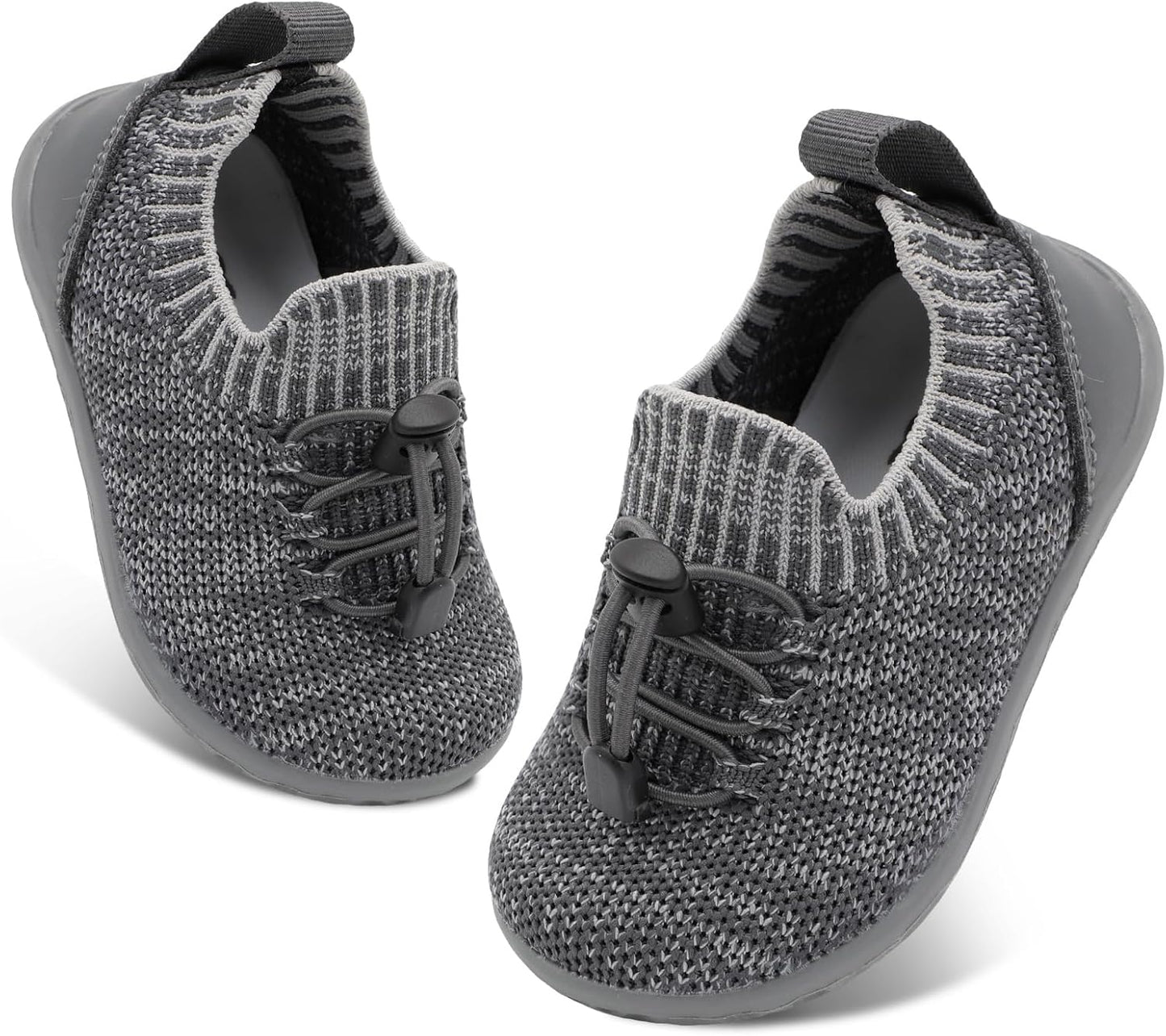 FEETCITY Baby Shoes Boys Girls First Walking Shoes Lightweight Infant Sneakers Slip On Shoe