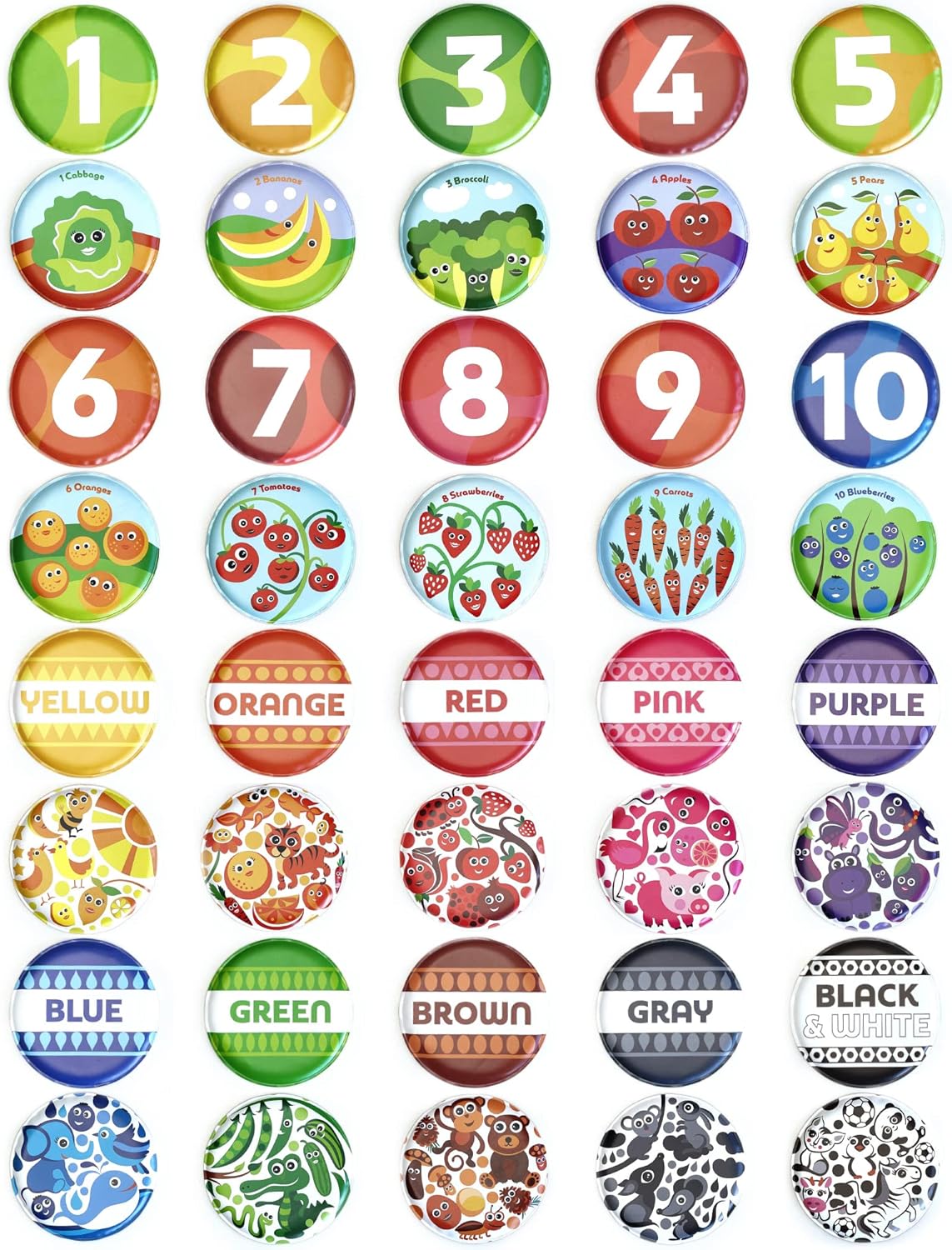 Floating Baby Flash Cards for Bathtub - Learn Numbers, Counting and Colors - Educational Bath Toys