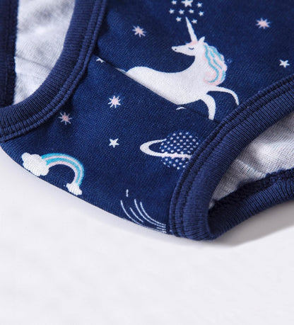 Boboking Girls Soft Underwear Toddler Kids Briefs Cotton Panties 12-pack
