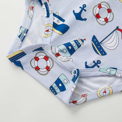pureborn Baby Boys Girls Bodysuit Super Soft Cotton Romper 0-24 Months