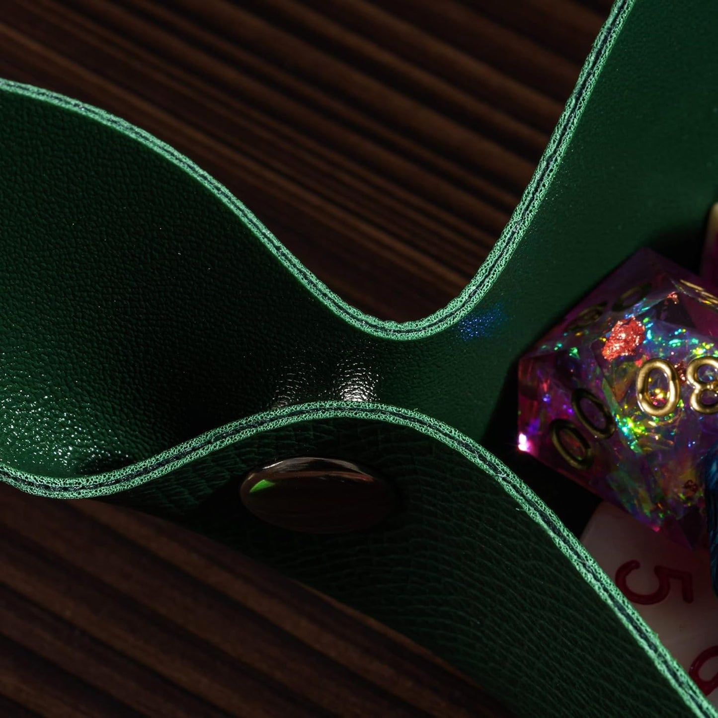 DND Dice Rolling Tray, Portable Dice Tray Unique Turtle Shape Dice Storage Organizer D&D Gift for RPG Game Players