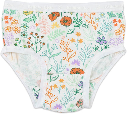 Bellabu Bear Girl's Rayon from Bamboo Underwear 7-Pack