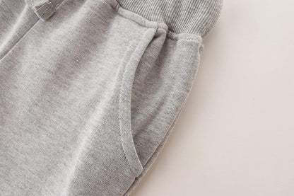 Bumeex Baby and Toddler Boys' 2-Pack Pull on French Terry Pants 1-7Y