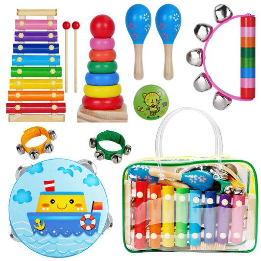 Childom Kids Musical Instruments for Toddlers,Baby Musical Toys for Toddlers,Preschool Educational