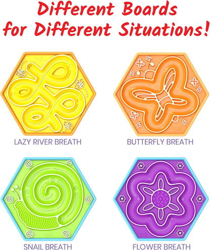 hand2mind Mindful Maze Garden Pack, Tactile Sensory Toys for Toddlers, Anxiety Relief Items, Calm Down Corner Supplies, Emotional Regulation Tools for Kids, Play Therapy Toys, Mindfulness Gifts