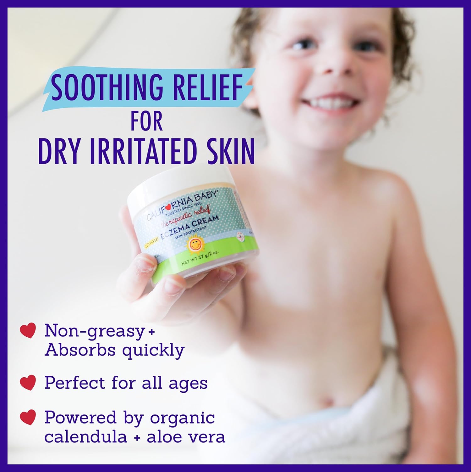 California Baby Eczema Treatment Set | 2oz Eczema Cream + 8.5oz Eczema Body Wash | Colloidal