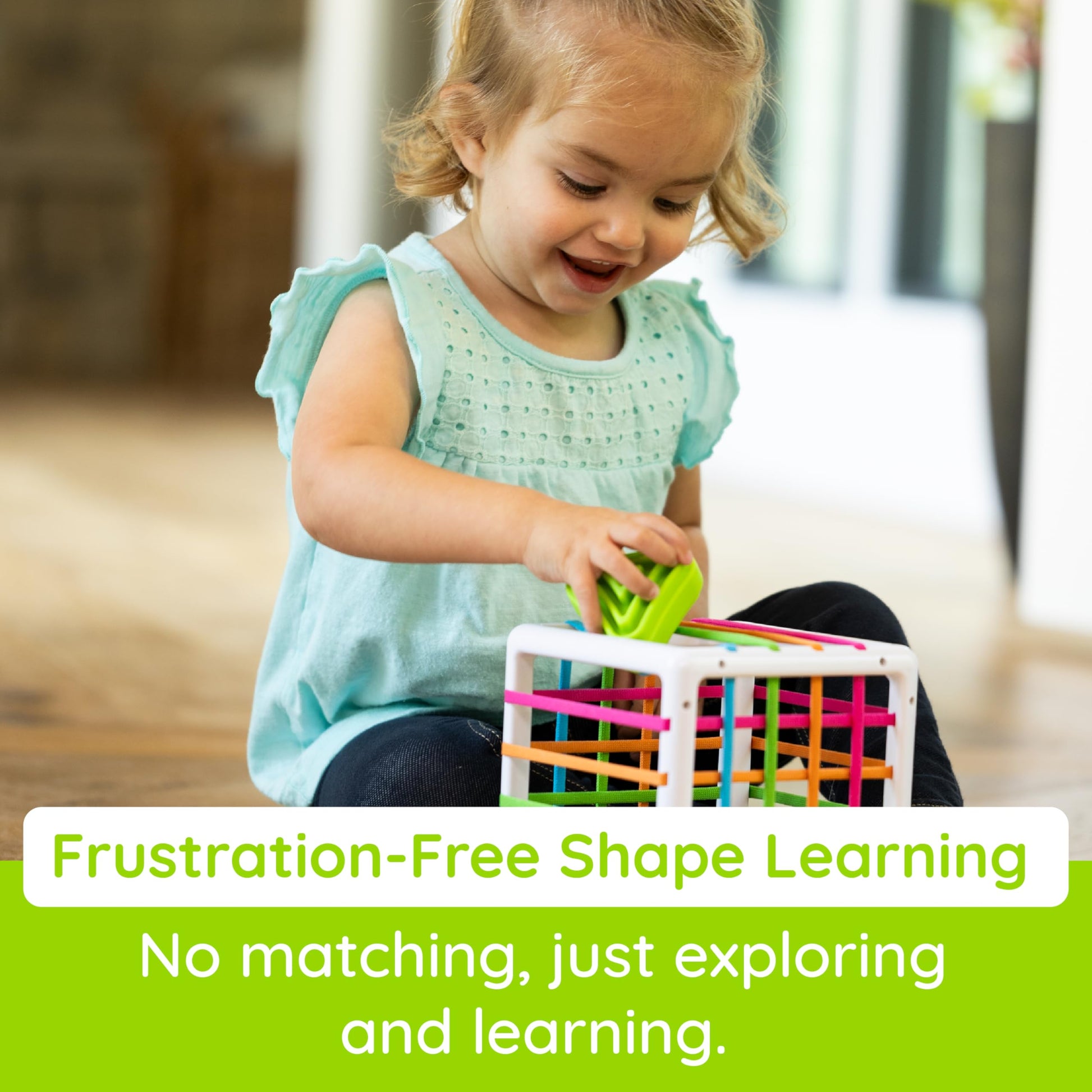 Fat Brain Toys InnyBin Shape Learning Sensory Toy