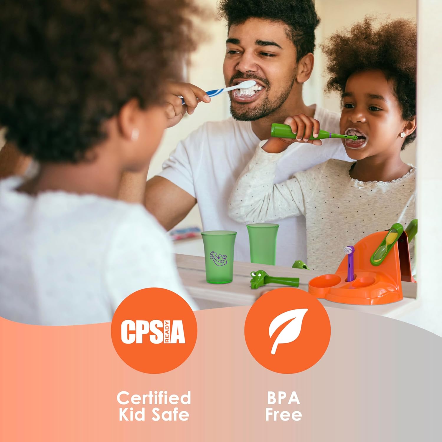 Brusheez Kids’ Electric Toothbrush Set - Safe & Effective for Ages 3+ - Parent Tested & Approved
