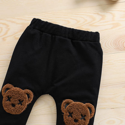 WZTYYDS Toddler Boy Clothes 2T 3T 4T 5T Fall Outfits Baby Pullover & Pants Sets Kids Winter 2Pcs Sweatsuit