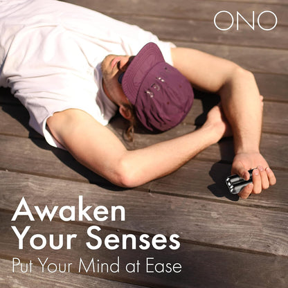 ONO Roller - Handheld Fidget Toy for Adults | Help Relieve Stress, Anxiety, Tension | Promotes Focus, Clarity | Compact, Portable Design (Full Size/Stainless Steel, Steel)
