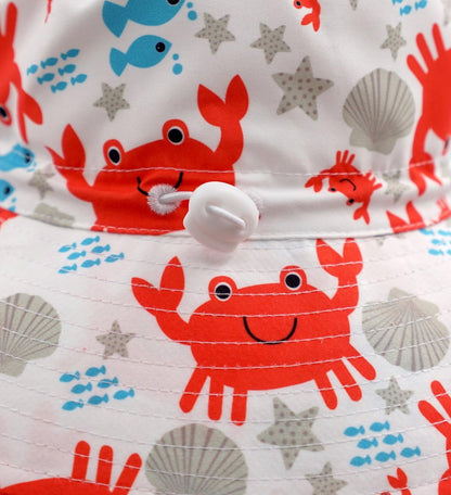 Home Prefer UPF50+ Wide Brim Sun Hat Boys Girls Sun Protection Hat Zoo Beach Swim Safari Bucket Hat for Baby Toddler Kid